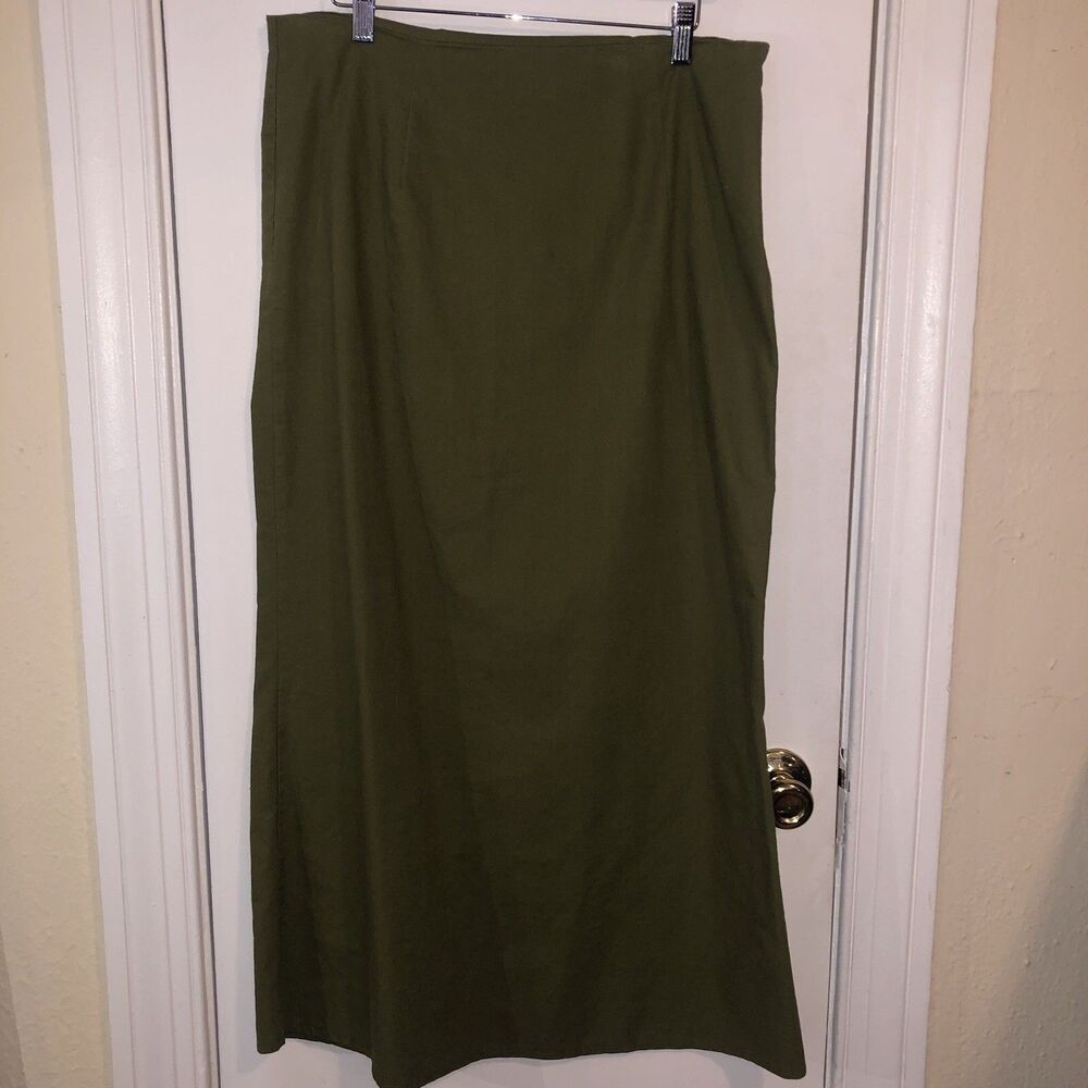 Y2k Boho cottagecore Green Skirt
